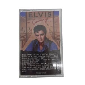 Elvis Country Tape Stereo Cassette Tape RCA 1984 Kentucky